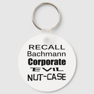 Porte-clés Rappelez-vous Michele Bachmann Corporate Evil Nut
