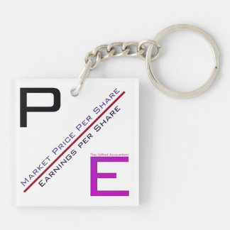Porte-clés Rapport P/E