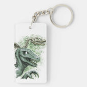 Porte-clés Raptor in Green (Dos)