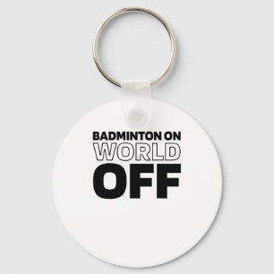 Porte-clés Raquette De Navette - Raquette De Cour Badminton S
