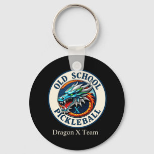 Porte-clés Raquette de Pickleball - Dragon X Old School Pickl
