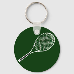 Porte-clés raquette de tennis