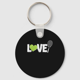 Porte-clés Raquette de tennis love