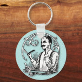 Porte-clés Rasoir traditionnel (Recto)