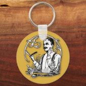 Porte-clés Rasoir traditionnel (Recto)