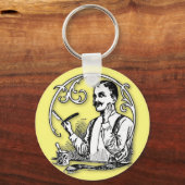 Porte-clés Rasoir traditionnel (Recto)