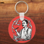 Porte-clés Rasoir traditionnel (Recto)