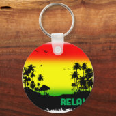 Porte-clés rasta de relaxation (Recto)