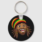 Porte-clés Rasta Man One Love (Recto)