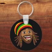 Porte-clés Rasta Man One Love (Recto)