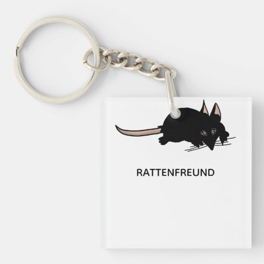 Porte-clés rat (Devant)