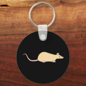 Porte-clés Rat d'animaux domestiques. Faun. (Recto)