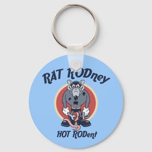 Porte-clés Rat Rodney (Recto)
