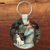 Porte-clés Rat Terrier - Ophélie Siège (Recto)