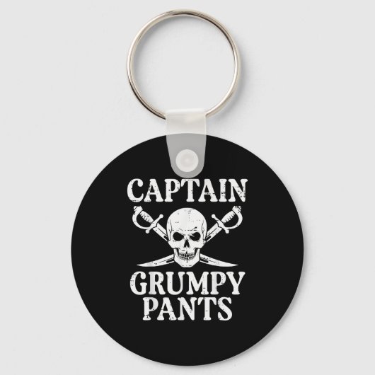 Porte-clés Rate Captain Mpy Pants Funny Humor Quote Men Women (Recto)