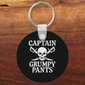 Porte-clés Rate Captain Mpy Pants Funny Humor Quote Men Women (Recto)