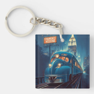 Porte-clés Rationaliser la modernité Express vintage de New