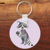 Porte-clés Raton laveur (Recto)