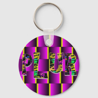 Porte-clés Rave Paint Splash PLUR