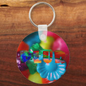 Porte-clés Rave PLUR "Kandi" (Recto)