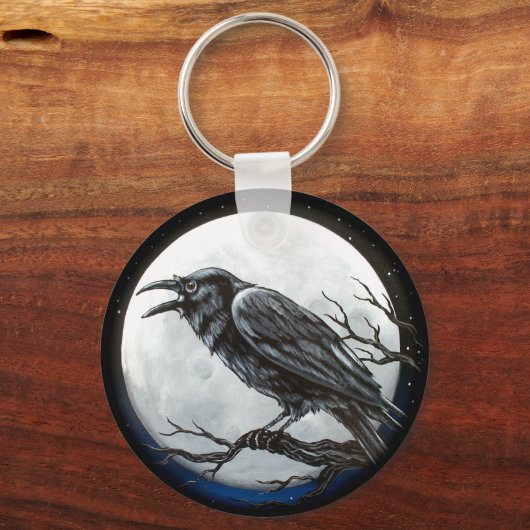 Porte-clés Raven Moon (Recto)