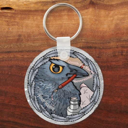 Porte-clés Raven Nevermind (Recto)