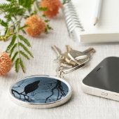 Porte-clés Raven - plus jamais rayons de soleil et bleu (Côté)