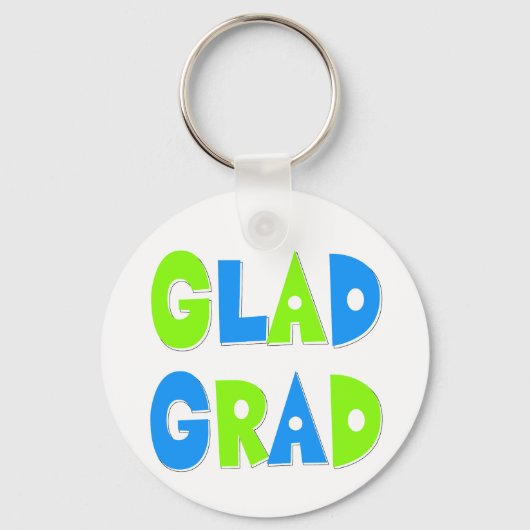 Porte-clés Ravi d'être une Grad Graduation 2012 (Recto)