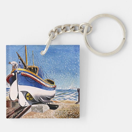 Porte-clés Ravilieux - Bateau à vie à Aldeburgh (Dos)
