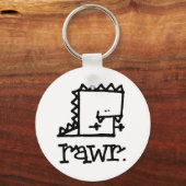 Porte-clés Rawr Dinosaur Meepple Porte - clé (Recto)