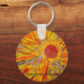Porte-clés "Ray of Hope" de Candy Waters Artiste de l'autisme (Recto)