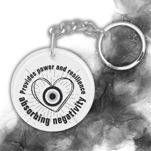 Porte-clés Rayons, Coeur, Monographie de protection des yeux