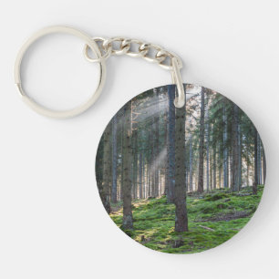Porte-clés Rayons de soleil dans la Forêt-Noire