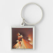 Porte-clés Rayons solaires Abstraits (Devant)