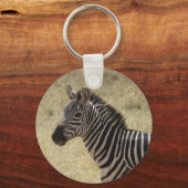 Porte-clés rayures zèbres (Recto)