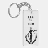 Porte-clés RBG est mon héros (Devant gauche)