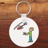 Porte-clés RC Helicopter Flying (Verso)