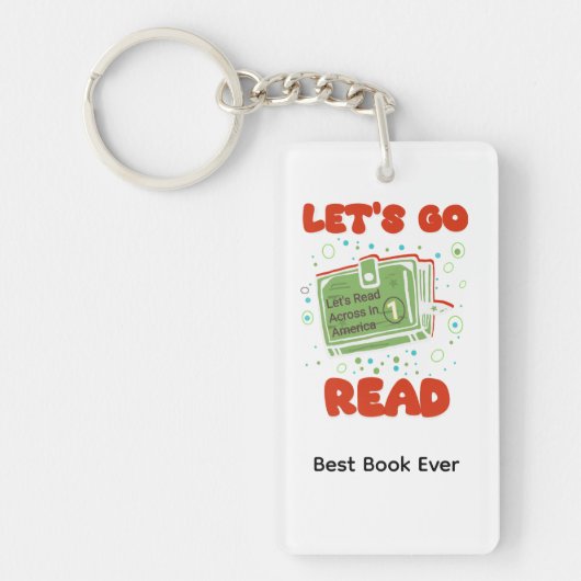 Porte-clés Read across america (Devant)