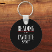 Porte-clés Reading Is My Favorite Srt Book Lover Funny Saying (Recto)