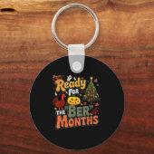 Porte-clés Ready For The Ber Months Fall Lover Autumnal Leave (Recto)