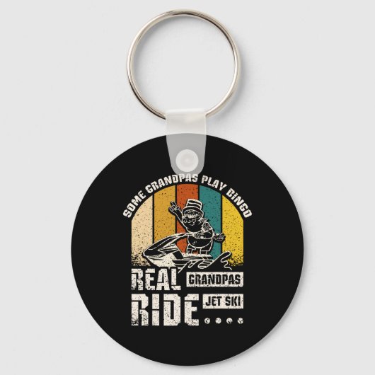 Porte-clés Real Grandpas Ride Jet Ski (Recto)