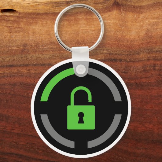 Porte-clés Réalisation déverrouillée (Recto)