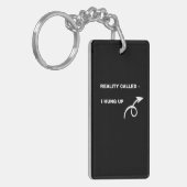 Porte-clés Réalité Appelée, Je Me Suis Accrochée -Porte - clé (Devant gauche)