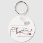 Porte-clés Réalité fragmentée - Expression architecturale (Recto)