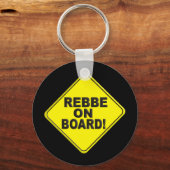 Porte-clés Rebbe à bord (Recto)