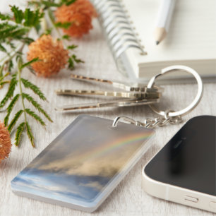 Porte-clés rébellion arc-en-ciel