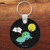 Porte-clés Réchauffement climatique (Recto)