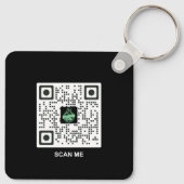 Porte-clés Recherche de Porte - clé de code QR Vérité (Dos)