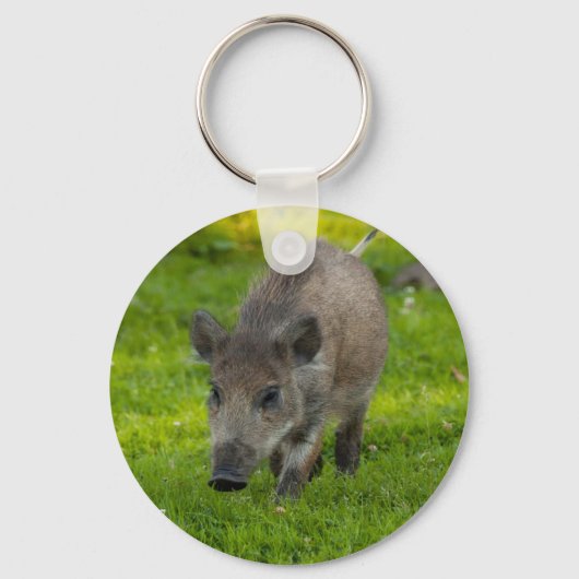 Porte-clés recherche de sanglier (Recto)