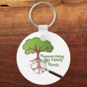 Porte-clés Recherche sur les racines de ma famille (Recto)